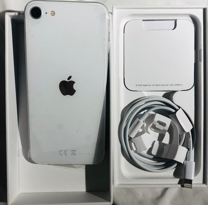 Apple iPhone SE (2e generatie), wit, 64 Gb, Telecommunicatie, Mobiele telefoons | Apple iPhone, Overige modellen, Wit, Ophalen