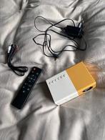 Mini Beamer - Input tot 1080P/HDMI/USB/Ingebouwde speaker, Enlèvement, Comme neuf, LED, Full HD (1080)