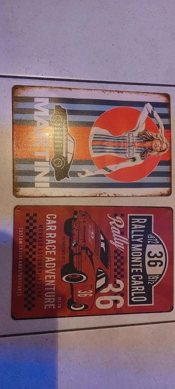 24 aluminium retro platen beschikbaar voor biedingen