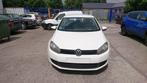 Volkswagen golf 6 1200cc essence 154000km clim 1ER prop GARA, Voorwielaandrijving, Euro 5, Stof, Wit