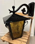 Mooie Vintage Hanglamp met Geel Glas, Ophalen