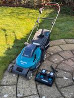 Makita grasmaaier + 2 accu’s + lader, Jardin & Terrasse, Tondeuses à gazon, Enlèvement, Comme neuf, Tondeuses à gazon sur batterie