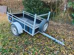 aanhangwagen 1.75/1m gegalvaniseerd 750kg met id plaatje, Enlèvement, Utilisé