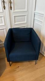 EKERÖ Armchair, Skiftebo dark blue (IKEA), Stof, 75 tot 100 cm, Zo goed als nieuw, 50 tot 75 cm