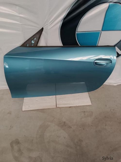 Deur portier links BMW Z4 E85 E86 kleurcode Maladivenblauw I, Auto-onderdelen, Carrosserie, Deur, BMW, Gebruikt, Ophalen of Verzenden