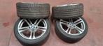Bmw originele M velgen met banden breed set., Ophalen, 18 inch, Gebruikt, Banden en Velgen