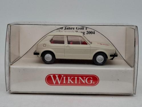 VW Golf speciale uitgave 2004 Technik Museum - Wiking 1/87, Hobby en Vrije tijd, Modelauto's | 1:87, Zo goed als nieuw, Auto, Wiking