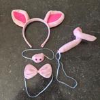 Déguisement de cochon 4 pièces, Enfants & Bébés, Costumes de carnaval & Déguisements, Enlèvement ou Envoi, Comme neuf, Garçon ou Fille