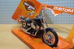 Harley Davidson FXDBI Dyna Street Bob 1:12 32325, Hobby & Loisirs créatifs, Voitures miniatures | 1:5 à 1:12, Enlèvement ou Envoi