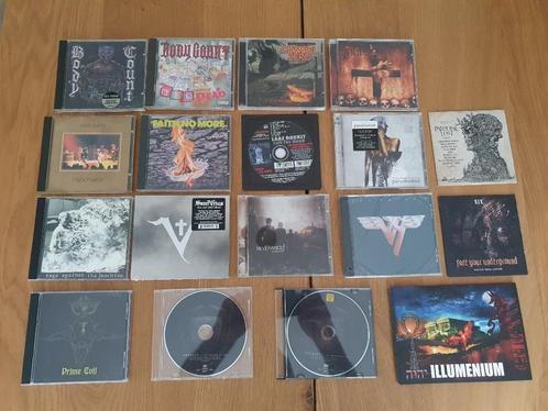 Heavy Metal Hardrock Metal muziek cd's/dvd, CD & DVD, CD | Hardrock & Metal, Enlèvement ou Envoi