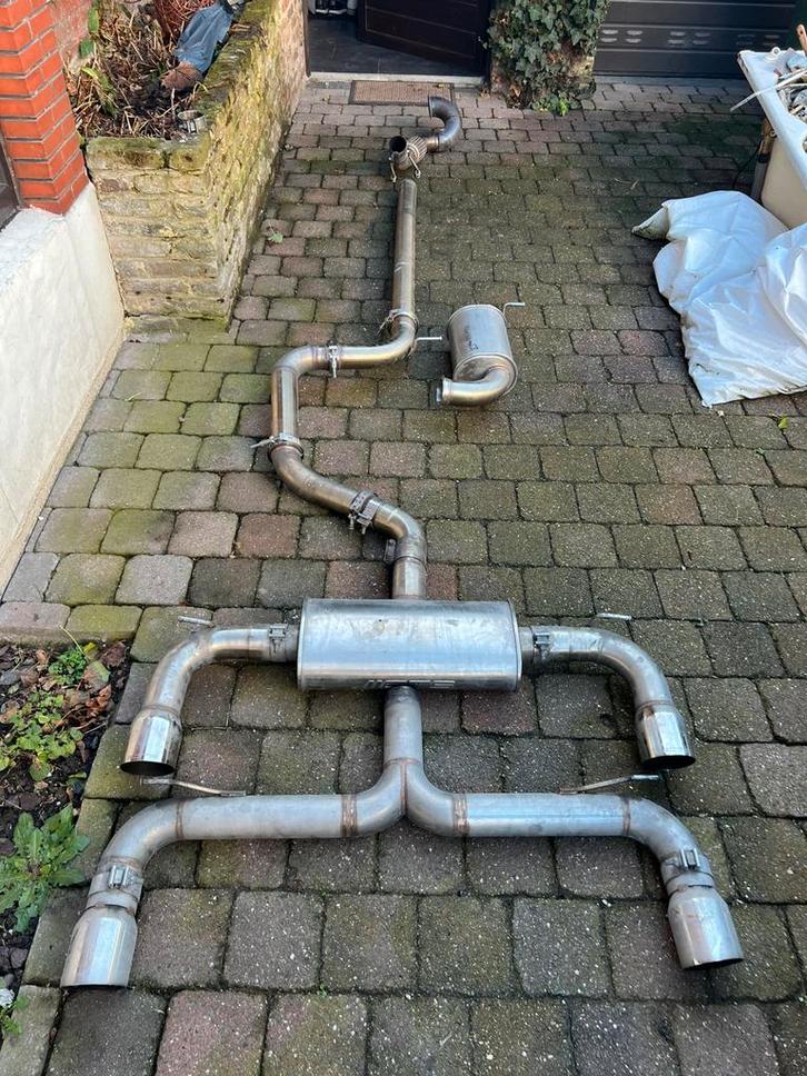 Golf mk7 GTI uitlaat(downpipe+catback), Auto-onderdelen, Uitlaatsystemen, Volkswagen, Gereviseerd, Ophalen