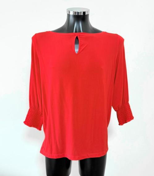 Rood topje voor dames / 42 x 60 cm, Kleding | Dames, Topjes, Zo goed als nieuw, Maat 42/44 (L), Rood, Korte mouw, Ophalen of Verzenden