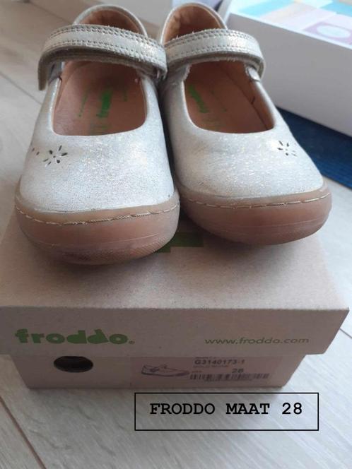 Ballerina's Froddo maat 28 - beige met glitter, Kinderen en Baby's, Kinderkleding | Schoenen en Sokken, Gebruikt, Schoenen, Meisje