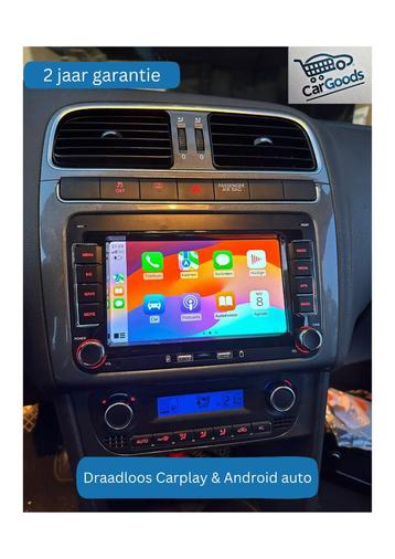 VW CARPLAY (MET GARANTIE) POLO GOLF CADDY TRANSPORTER beschikbaar voor biedingen