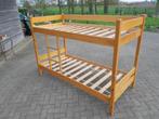Massief grenen stapelbed ,hoogslaper, Kinderen en Baby's, Kinderkamer | Stapelbedden en Hoogslapers, Ophalen, Stapelbed