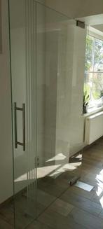 Glazen deur, Ophalen, Overige typen, 160 cm of meer, Zo goed als nieuw