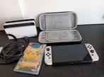Nintendo Switch OLED, Games en Spelcomputers, Spelcomputers | Nintendo Switch, Ophalen of Verzenden, Zo goed als nieuw, Switch OLED