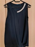 Blauw Tom Tailer topje, amper gedragen. Maat 36, Enlèvement, Comme neuf, Taille 36 (S), Bleu