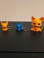 3 portes clés imprimés en 3D, Collections