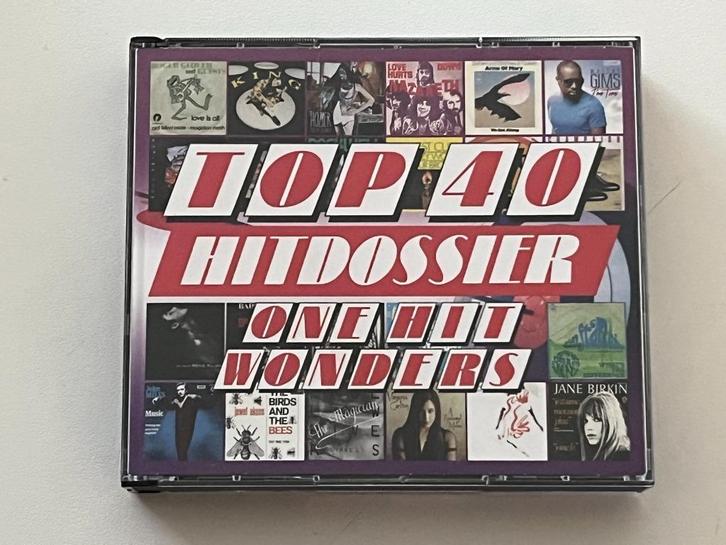 Top 40 Hitdossier - One Hit Wonders (5-CD Box), Cd's en Dvd's, Cd's | Verzamelalbums, Gebruikt, Pop, Boxset, Ophalen of Verzenden