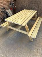 Picknick tafel, Tuin en Terras, Picknicktafels, Ophalen, Nieuw, Rechthoekig, Hout