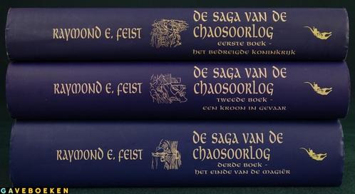De Saga Van De Chaosoorlog - Raymond E Feist - Luitingh 3x, Livres, Fantastique, Utilisé, Enlèvement ou Envoi