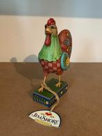 Figurine Jim Shore folk rooster 4039493 neuve coq folk, Animal, Enlèvement ou Envoi, Neuf