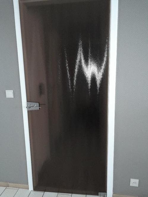 2 glazen binnendeuren, Huis en Inrichting, Overige Huis en Inrichting, Gebruikt, Ophalen