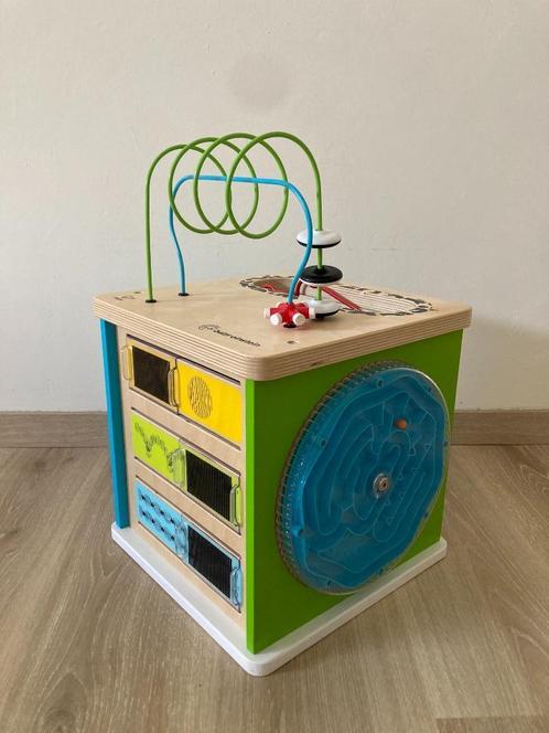 Hape - Innovation Station - Speelkubus - NIEUW!, Kinderen en Baby's, Speelgoed | Houten speelgoed, Nieuw, Ophalen