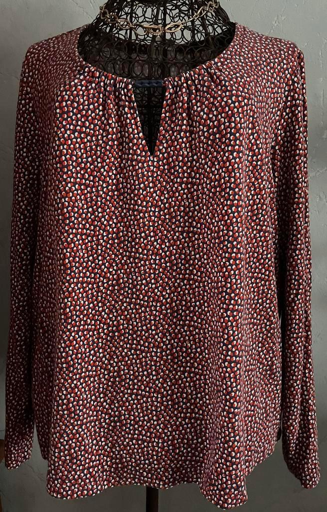 Mayerline 46 Mooie comfortabele blouse, Kleding | Dames, Grote Maten, Zo goed als nieuw, Blouse of Tuniek, Overige kleuren, Ophalen of Verzenden