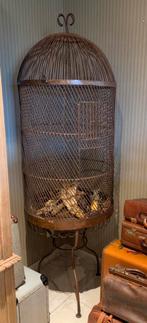 prachtige antieke smeedijzeren vogelkooi., Dieren en Toebehoren, Ophalen, Zo goed als nieuw, Vogelkooi