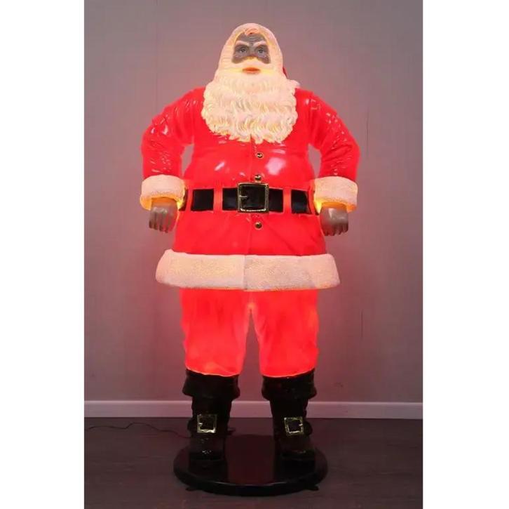 Jolly Santa – Kerstman met Licht Hoogte 188 cm, Diversen, Kerst, Nieuw, Ophalen