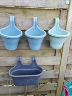 Hangende bloembakken Elho, Tuin en Terras, Ophalen, Kunststof, Gebruikt, Minder dan 30 cm