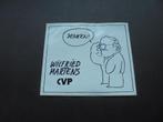 Sticker : Wilfried Martens, Verzenden, Nieuw, Film, Tv of Omroep