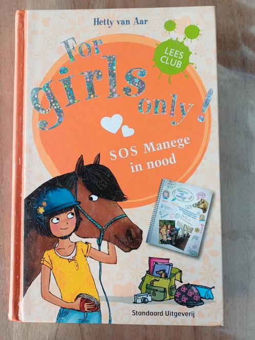Hetty Van Aar - SOS manege in nood, Boeken, Kinderboeken | Jeugd | 10 tot 12 jaar, Gelezen, Ophalen of Verzenden