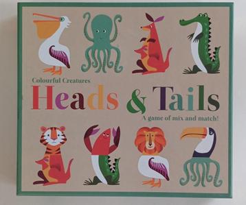 Heads and tails colourful creatures game