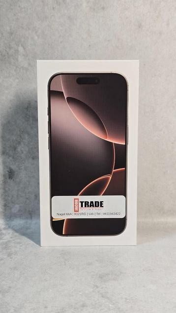 Apple iPhone 16 Pro 256GB Desert Titanium beschikbaar voor biedingen