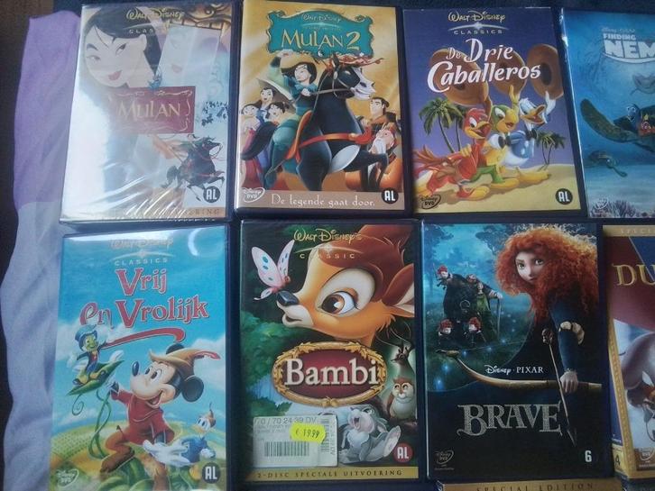 Heleboel Walt Disney dvd’s, Cd's en Dvd's, Dvd's | Tekenfilms en Animatie, Gebruikt, Amerikaans, Tekenfilm, Alle leeftijden, Ophalen of Verzenden