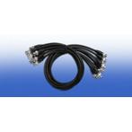 Set van 8 BNC RG59/U Coax kabels, 60 cm (2ft), 75 Ohm, Ophalen of Verzenden, Nieuw