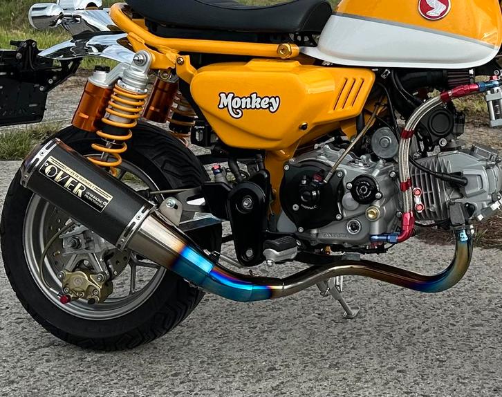 Honda monkey 125 jb02 uitlaat, Motoren, Onderdelen | Honda, Gebruikt, Ophalen