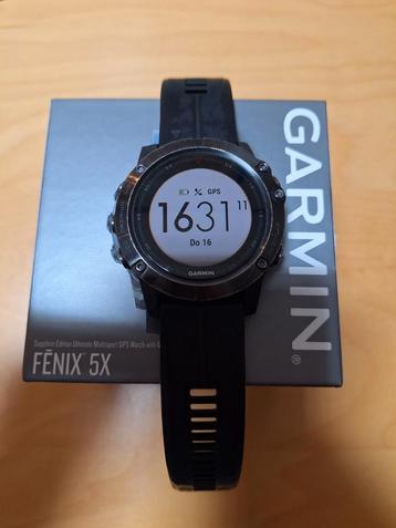 Garmin Fenix 5X Sapphire (GPSinruil nr 4160508)