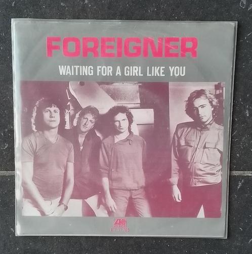 Foreigner - waiting for a girl like you, Cd's en Dvd's, Vinyl Singles, Gebruikt, Ophalen of Verzenden