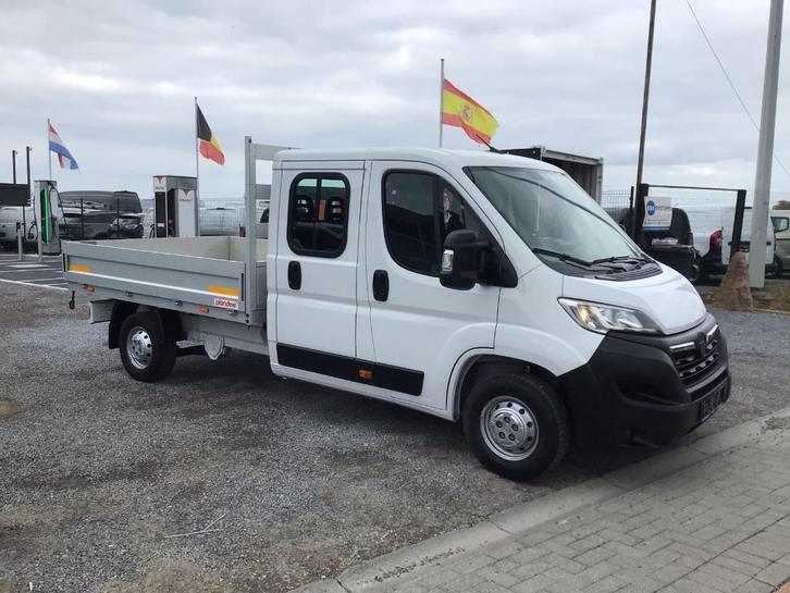 opel movano laadbak 7plaatsen 2023 65000km 18950e ex, Auto's, Bestelwagens en Lichte vracht, Bedrijf, Te koop, Airbags, Airconditioning