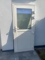 alu buitendeur - kleur 9005, Ophalen, 80 tot 100 cm, Minder dan 200 cm, Metaal
