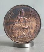 1947, British pre-decimal large one penny ., Enlèvement ou Envoi