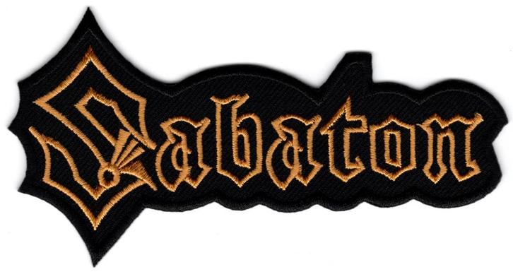 Sabaton stoffen opstrijk patch embleem #2, Verzamelen, Muziek, Artiesten en Beroemdheden, Nieuw, Kleding, Verzenden