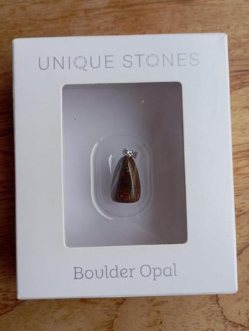 Bijoux pendentif pierre Opale Boulder avec certificat : NEUF