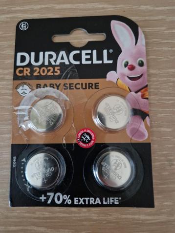 Duracell batterijen CR 2025 4 stuks 