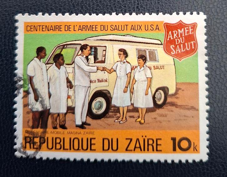 Timbre Zaïre OBP 1019, tamponné., Timbres & Monnaies, Timbres | Afrique, Affranchi, Enlèvement ou Envoi