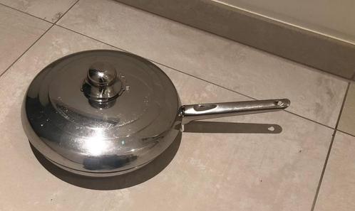 Kookpotten & braadpan, Huis en Inrichting, Keuken | Potten en Pannen, Gebruikt, Pannenset, Inox, Ophalen